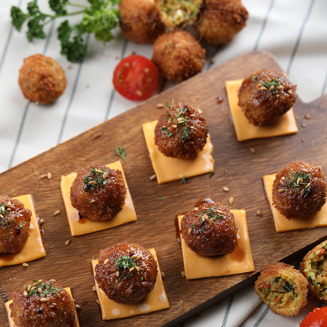 Món khai vị rau và phô mai