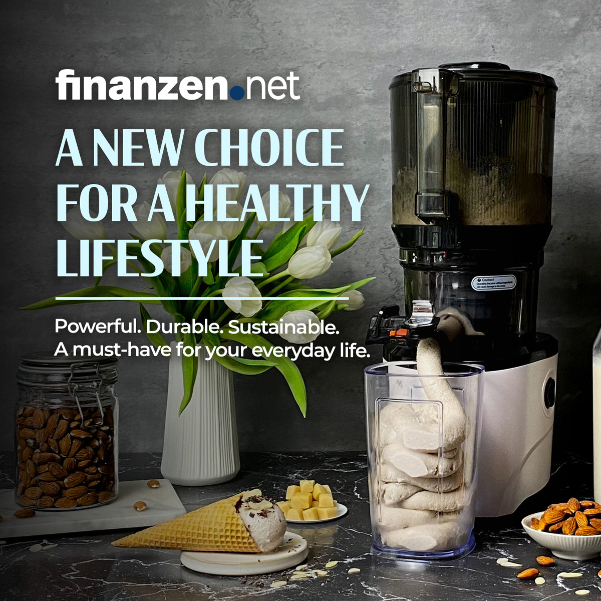 Tin tức Đức Finanzen nêu bật Kuvings là 'Lựa chọn mới cho lối sống lành mạnh hơn