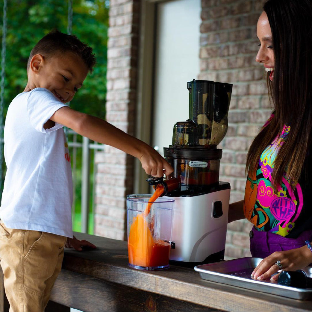 Từ Ghét Rau củ quả Thành Yêu Nước Ép Nhờ Máy Ép Chậm