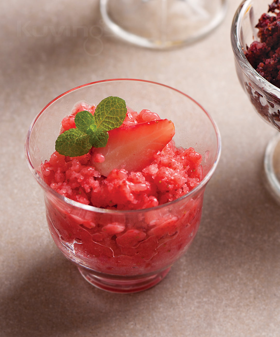 Kem Sorbet Dâu Tây