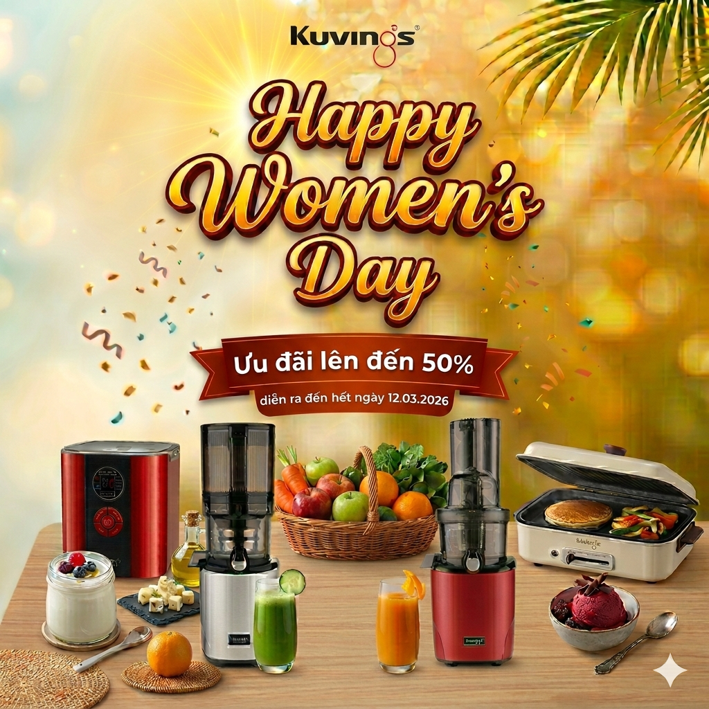 Happy Women's Day - Giảm giá lên đến 50% toàn cửa hàng