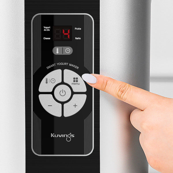 Cấu hình chế độ ủ sữa chua trên máy Kuvings